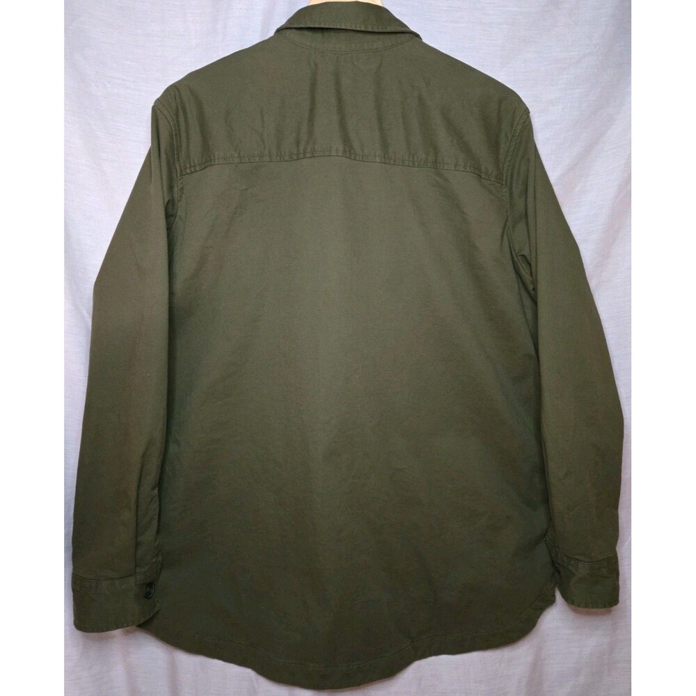 Carhartt Rugged Flex Women's Shirt Jacket Olive Green Loose Fit XL Utility - Picture 4 of 9